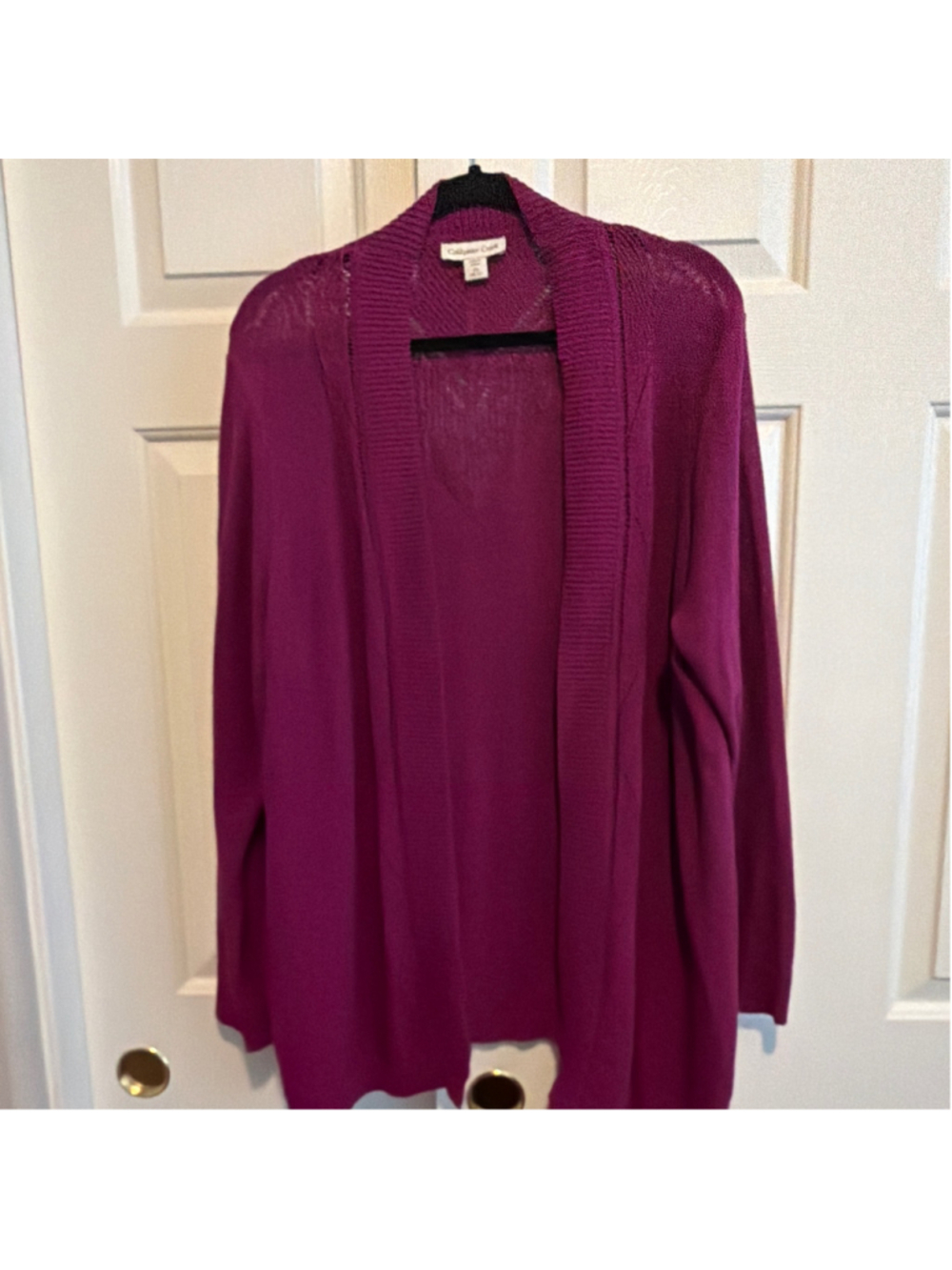 Coldwater Creek women’s open front cardigan